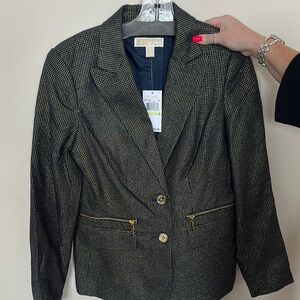 MICHAEL by Michael Kors Black Blazer Jacket